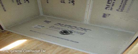 Just when you thought you were getting away from the bathrooms - We take you to the first floor bathroom - Roughing it out making way for a new shower... General Contractor